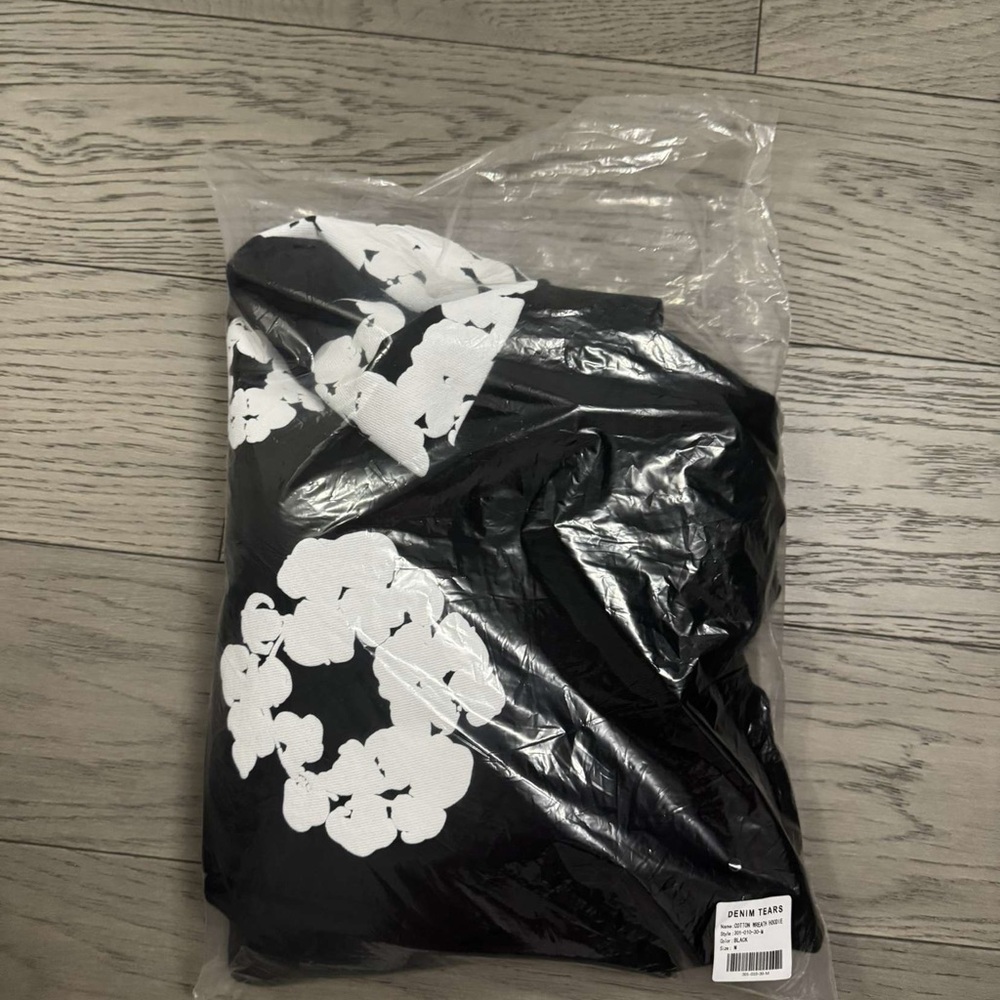 Black Denim tears hoodie size medium - Picture 5 of 6